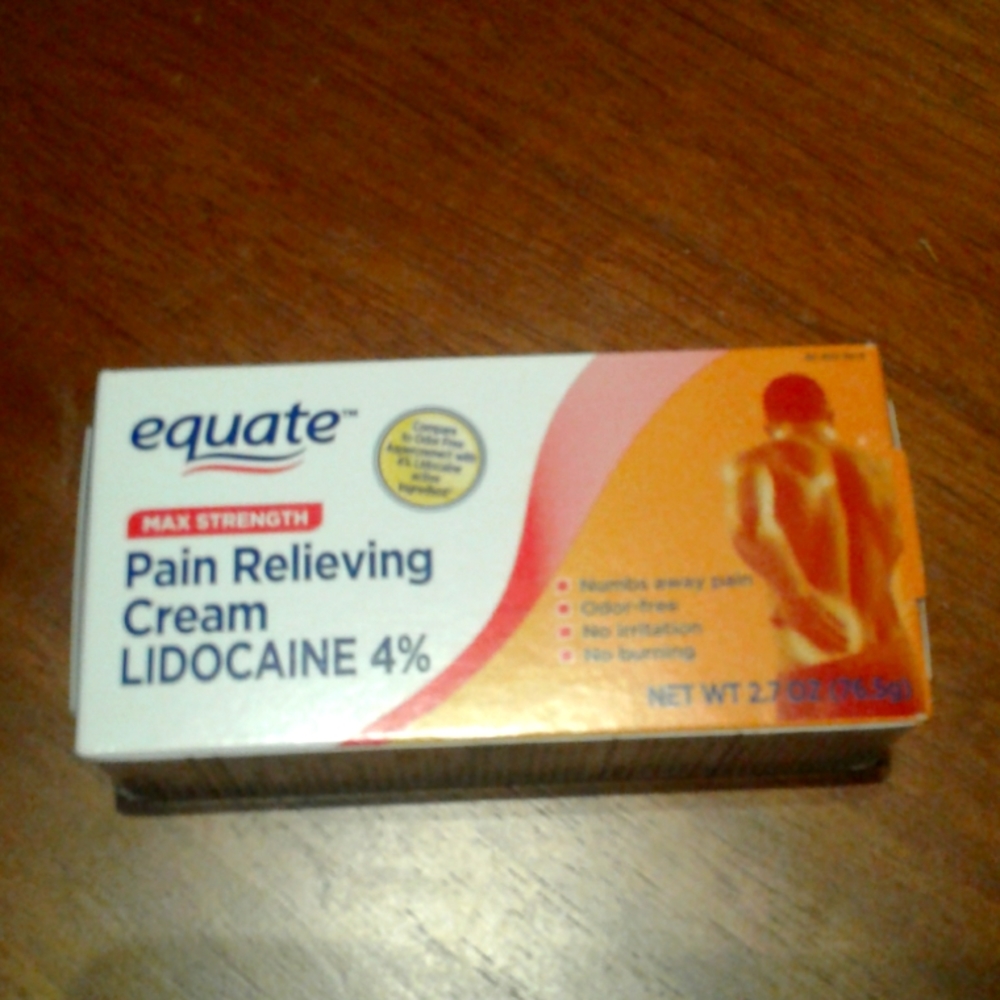 Pain Relief Equate, Cream Max Strength, BRAND NEW ITEM FINAL SALE